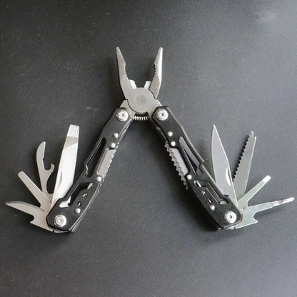 Portable Stainless Steel Multi-Tool Pliers for Camping