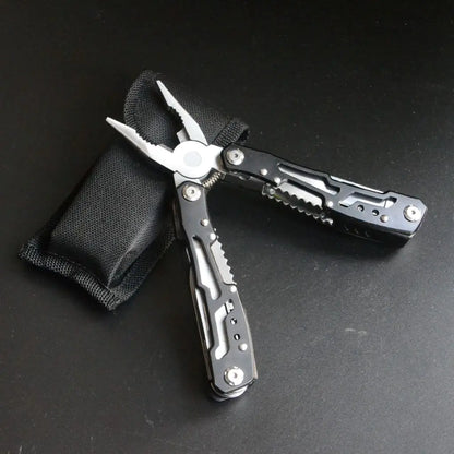 Portable Stainless Steel Multi-Tool Pliers for Camping