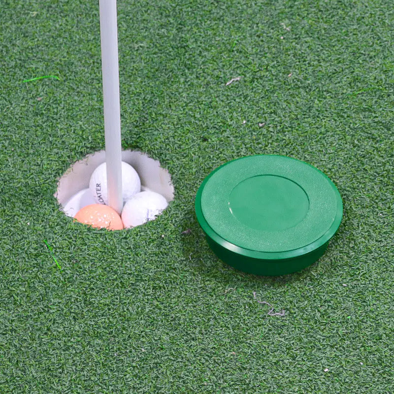 Golf Hole Cup Cover - Plastic ABS Green Hole Cap